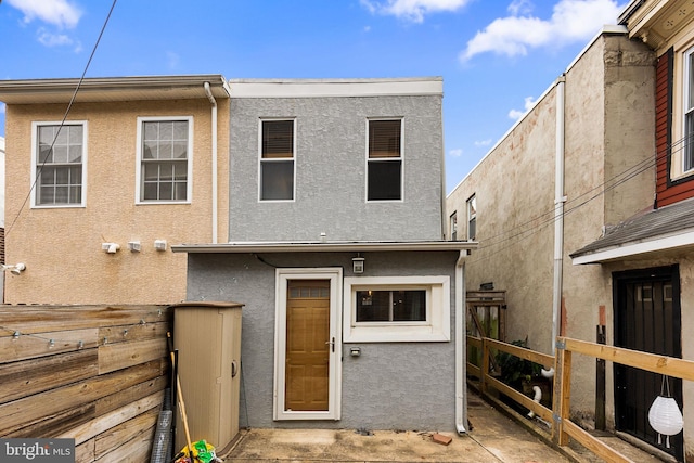 view of rear view of property