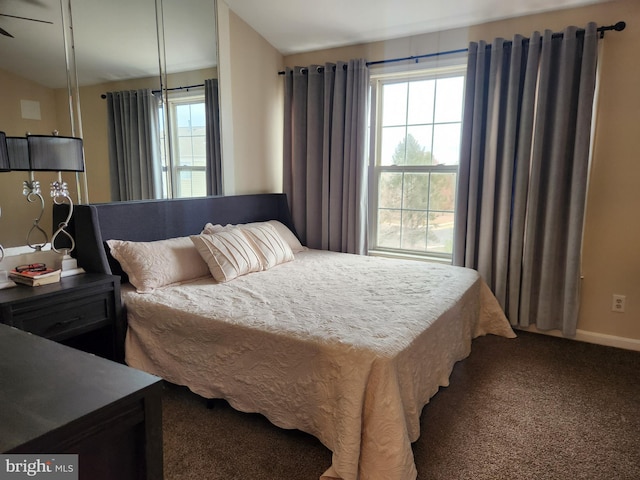 bedroom featuring carpet flooring