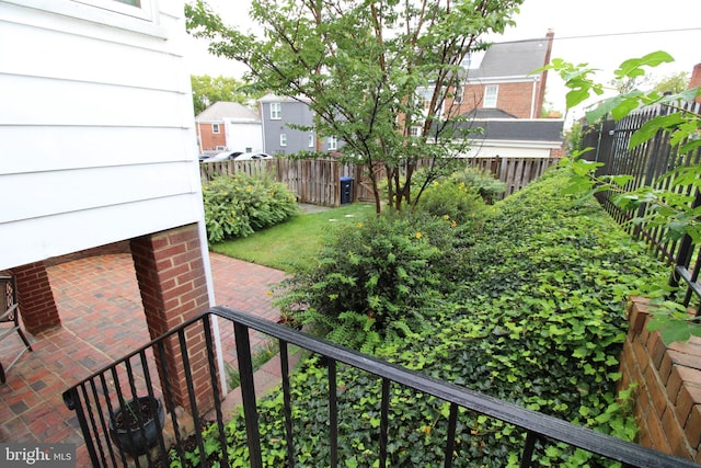 exterior space with a patio area