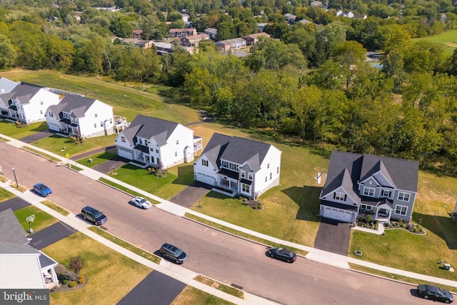 aerial view