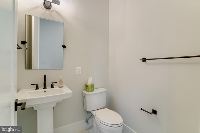 bathroom with toilet