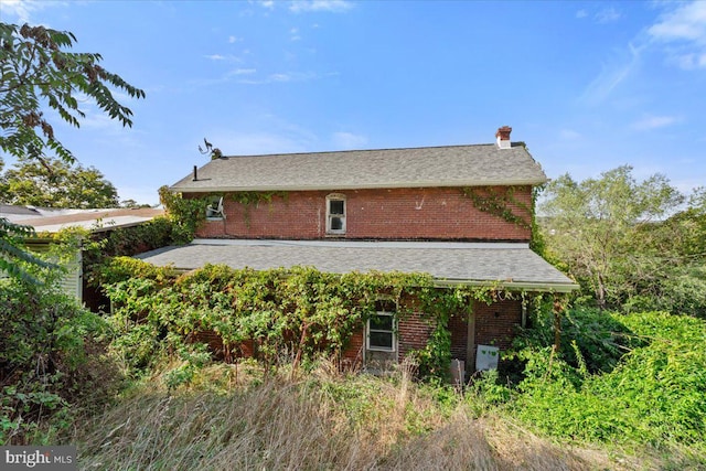 view of rear view of house