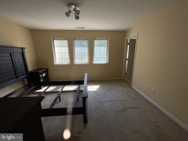 unfurnished bedroom featuring carpet