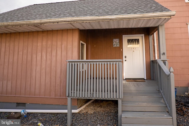 view of entrance to property