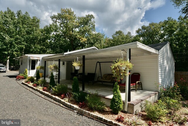 view of rear view of house