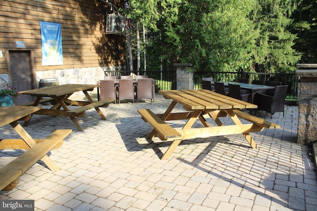 view of patio / terrace featuring outdoor dining area