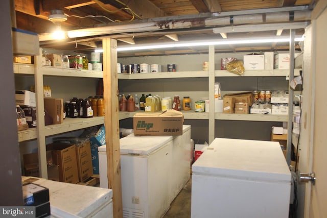 view of storage