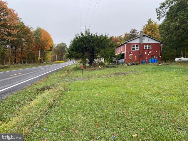 view of road