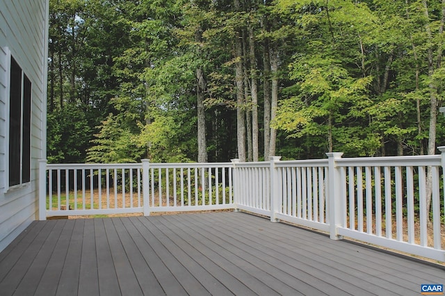 view of deck