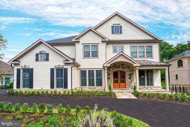 view of craftsman inspired home