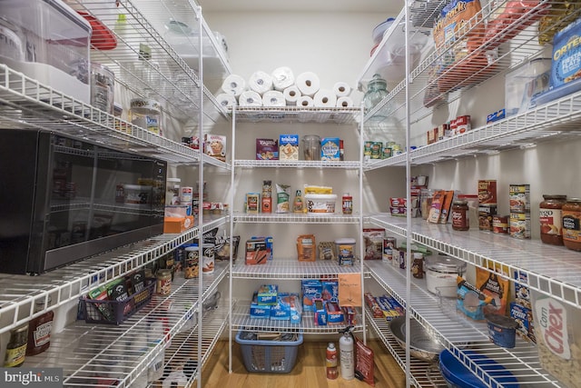 view of pantry