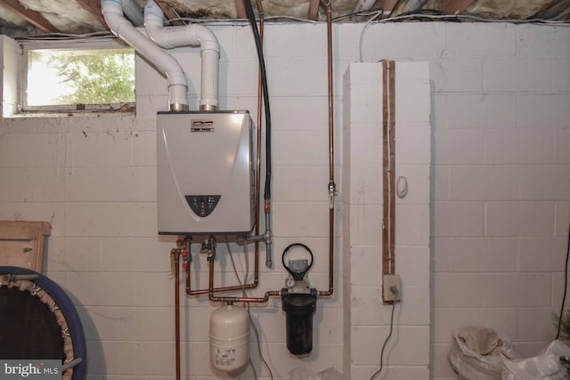 utilities featuring water heater