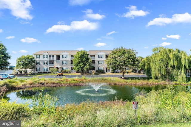 property view of water