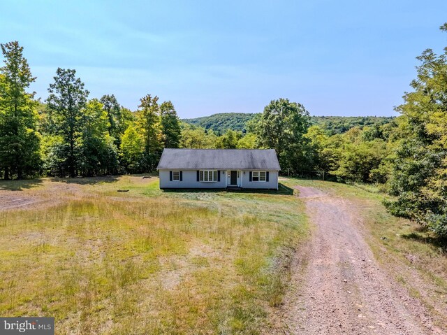 view of ranch-style house