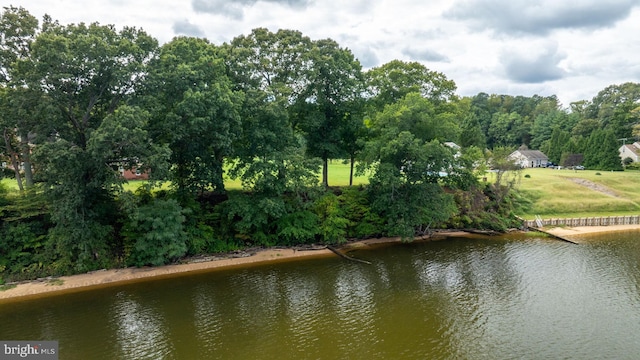 view of water feature