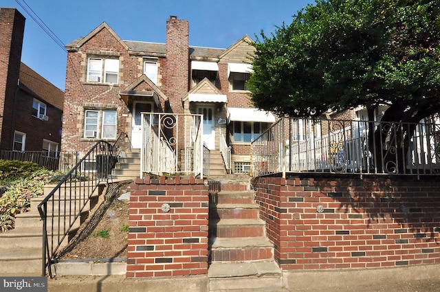 multi unit property with brick siding