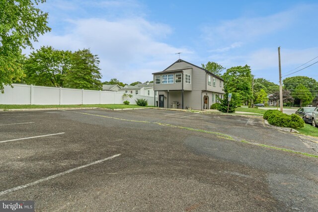 view of car parking