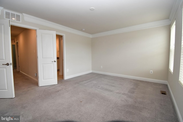 35332 Wright Way, Millsboro, DE 19966 - unfurnished room featuring ornamental molding, carpet flooring, and visible vents