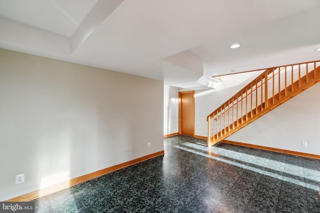 view of unfurnished living room