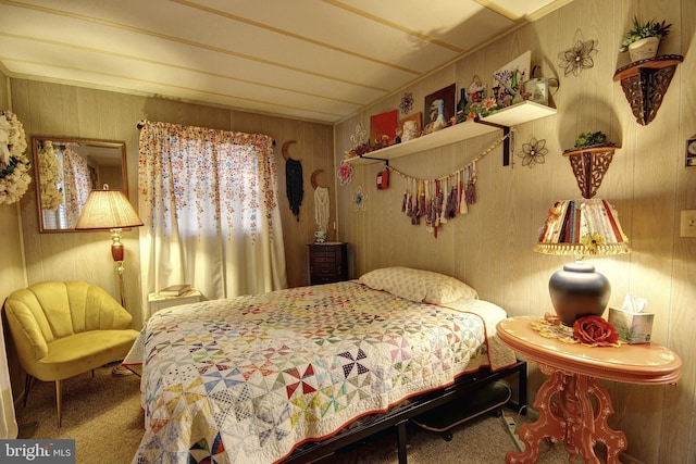 bedroom featuring carpet floors