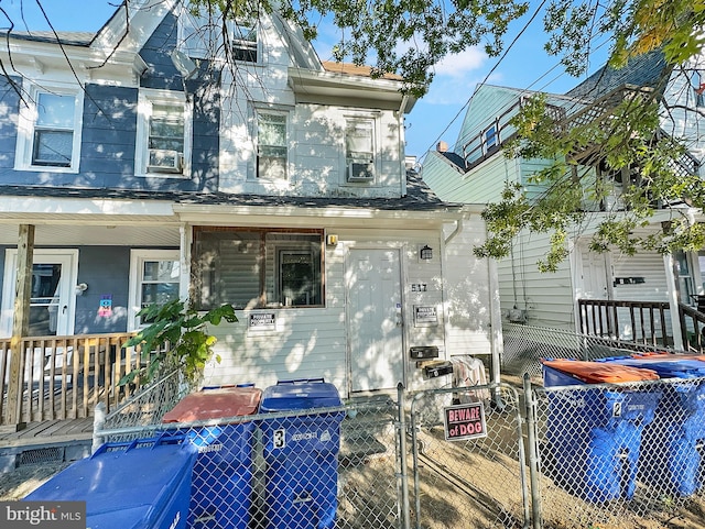 multi unit property featuring covered porch