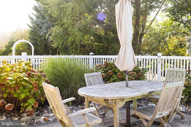 view of patio / terrace