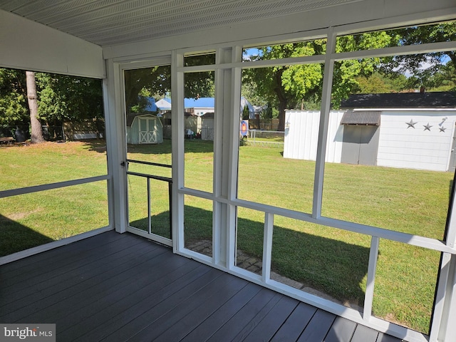 1315 Lexington St, Salisbury, MD 21804 - view of unfurnished sunroom