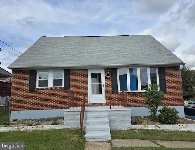 view of bungalow-style home