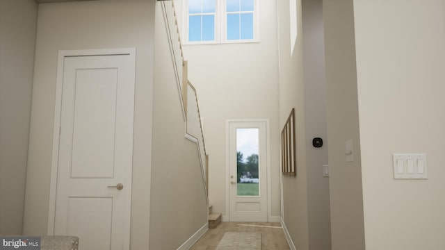 entryway with a healthy amount of sunlight