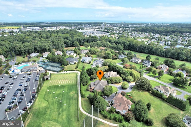 bird's eye view