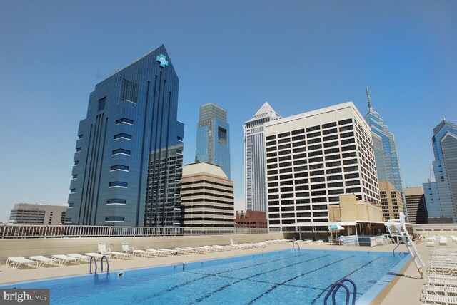 view of swimming pool