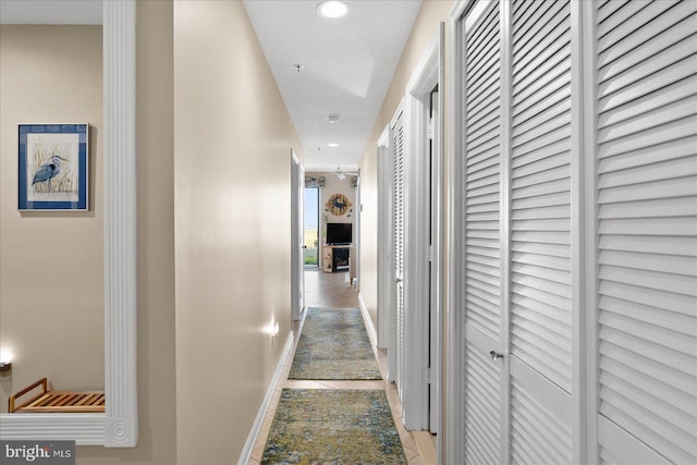 110 81st St Unit G03, Ocean City, MD 21842 - corridor with recessed lighting and baseboards