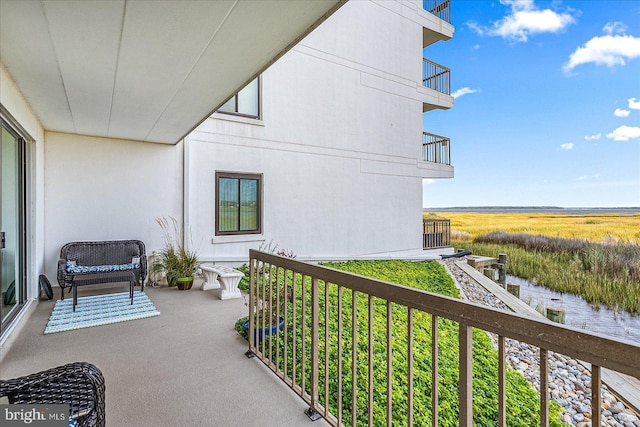 110 81st St Unit G03, Ocean City, MD 21842 - balcony with a water view