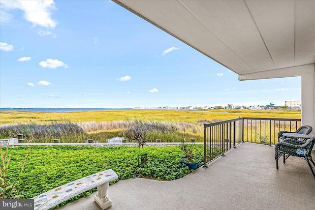 110 81st St Unit G03, Ocean City, MD 21842 - balcony with a water view