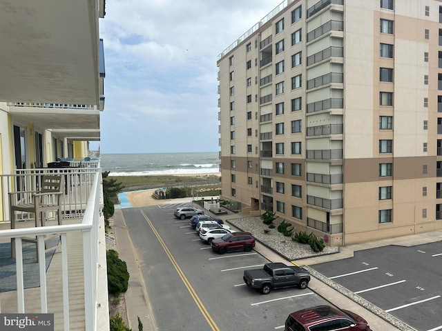 view of property featuring a water view