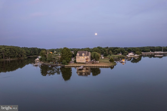 property view of water