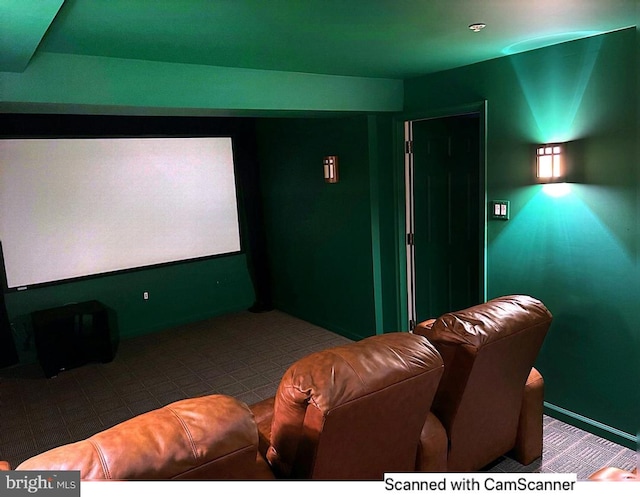 view of cinema room