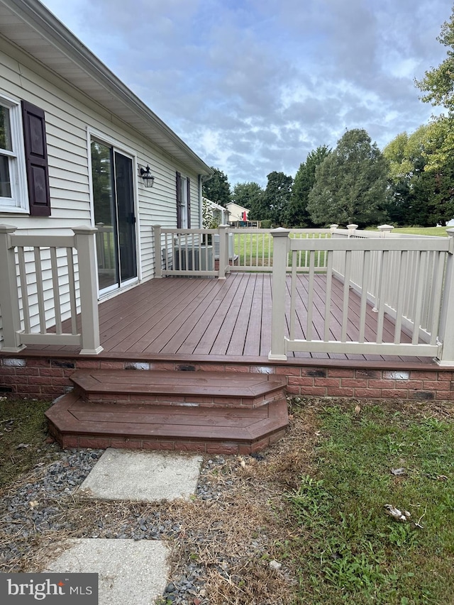 view of deck