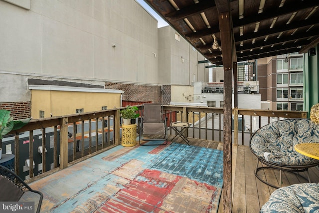606 N 2nd St, Philadelphia, PA 19123 - view of wooden terrace