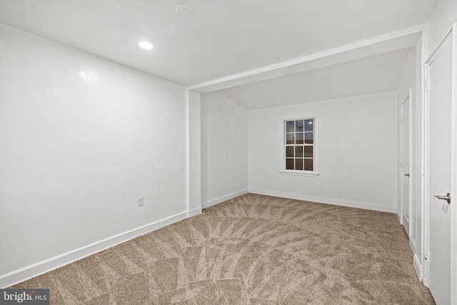 7213 Tyler Ave, Falls Church, VA 22042 - unfurnished bedroom with carpet, baseboards, and recessed lighting