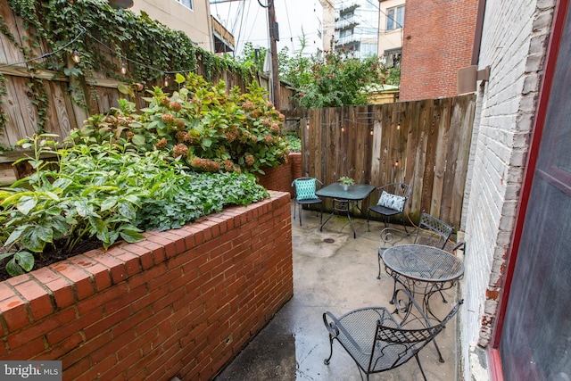 view of patio / terrace