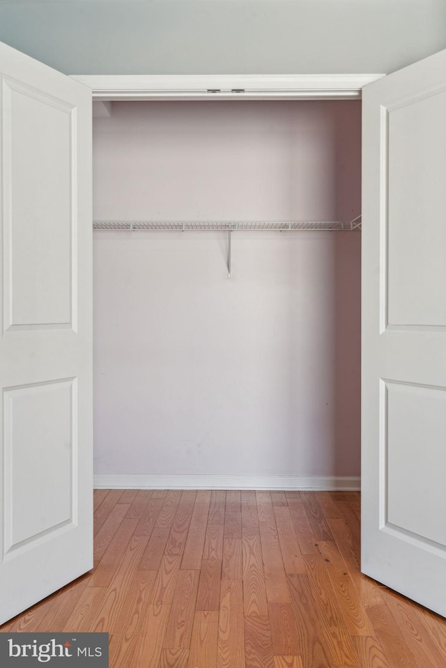 view of closet