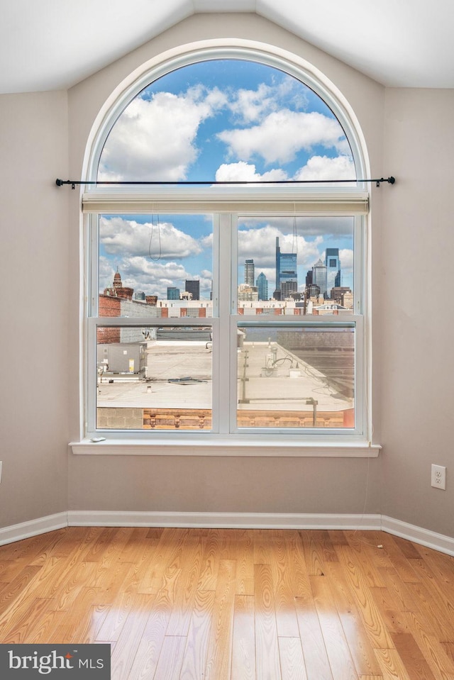 room details with hardwood / wood-style flooring