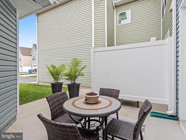 view of patio / terrace