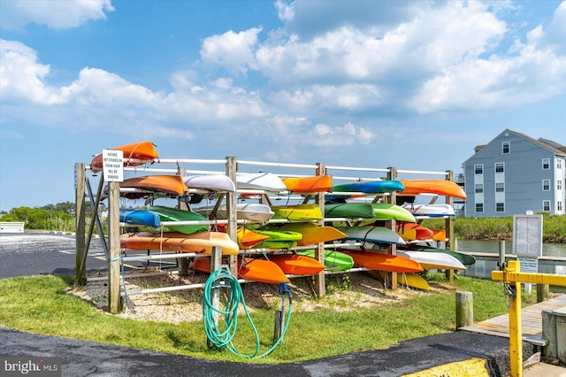 view of jungle gym