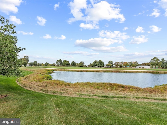 property view of water