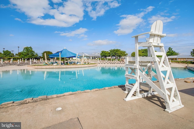 view of swimming pool