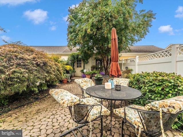 view of patio / terrace