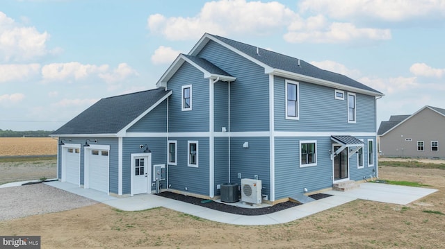 exterior space featuring central AC and ac unit