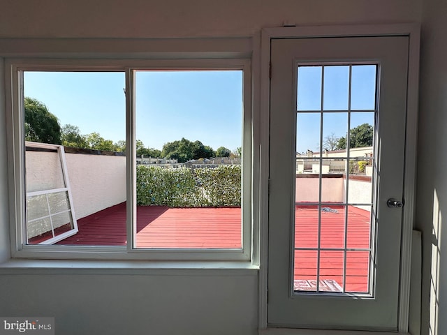 view of doorway